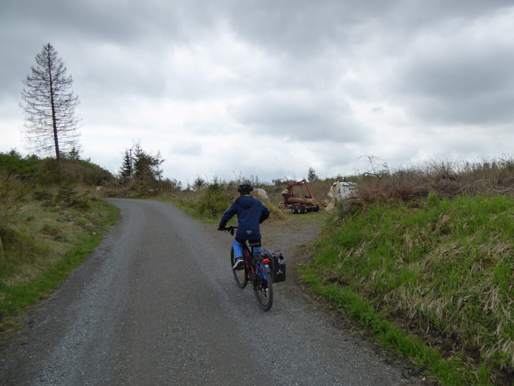 Abzweig Radweg am Kaiserweg